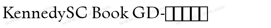 KennedySC Book GD字体转换